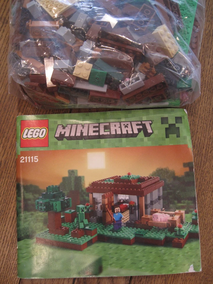 LEGO Minecraft - первая ночь (21115), полный, без коробки - Изображение 1 из 1