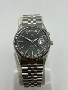 RICOH PRESIDENT BEAUTY GREY SUNBRUST DIAL AUTOMATIC 21 JEWELS MEN’S WRISTWATCH - Picture 1 of 11