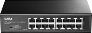 Cudy GS1016E Business 16 Port Web Managed Gigabit Switch QoS, VLAN, IGMP, LAG - Afbeelding 1 van 8
