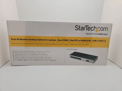 StarTech DK30A2DH USB 3.0 Docking Station - Image 1 of 4