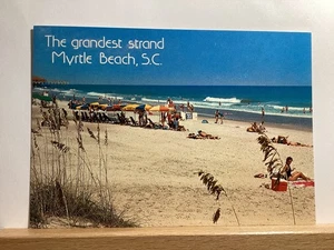 The Grand Strand of Myrtle Beach, SC - Vintage Postkarte - Bild 1 von 3