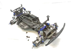 Traxxas Slash 2wd LCG 1/10 Short Course Truck Roller Slider Chassis UPGRADED Use - Picture 1 of 10