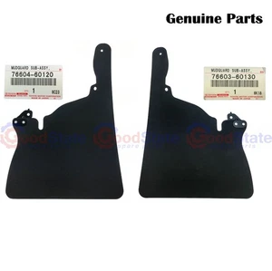 Genuine Toyota LandCruiser HZJ79 HZJ78 HZJ76 Front Mud Flap Splash Guard Set - Picture 1 of 6