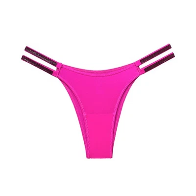 3 Pack Lot Ladies Womens Ice Silky Panties Briefs Underwear Double Strap Bikinis - Image 1 of 4