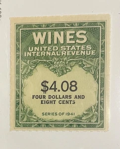 US #RE201, unused no gum as issued, VF, Scott $50.00 - Picture 1 of 1