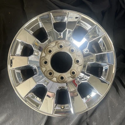 GMC Sierra Denali 2500HD 3500HD OEM 20x8-1/2 20" 8 Lug Wheel Rim Duramax 5704 JA - Image 1 of 4