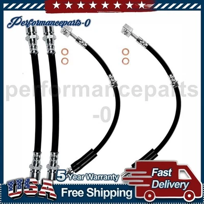 Manguera hidráulica de freno trasero delantero Sunsong para Saturn L100 2001-2002 Foto 1 de 4