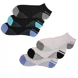 3 x Mens Ex Chainstore Designer Style Cotton Rich Trainer Liner / Ankle Socks - Picture 1 of 3