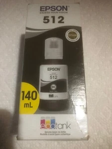 Botella de tinta cian Epson #512 genuina para EcoTank - Imagen 1 de 1