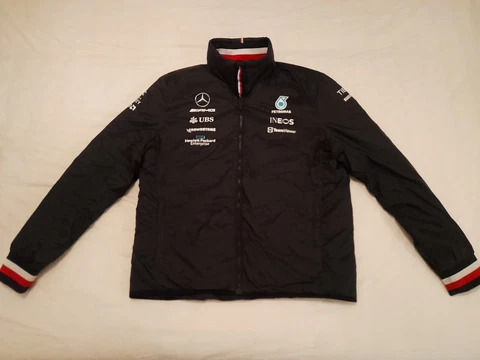 Mercedes F1 Tommy Hilfiger team issue track jacket sz XL 2022 Hamilton Russell Cover