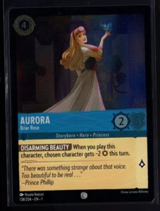 Lámina común Aurora Briar Rose 138/204 el primer capítulo Disney Lorcana jetcg casi nuevo - Imagen 1 de 3