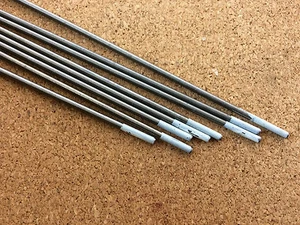 2.4mm x 150mm White Tungsten 0.8% Zr Zirconiated AC Tig Welding Electrode - Picture 1 of 1