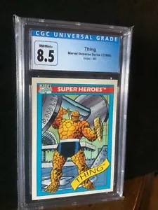 1990 Marvel Universe The Thing CGC 8.5 - Picture 1 of 5