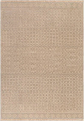 Alfombra de área lavable color tostado Ciro Cottage Foto 1 de 4