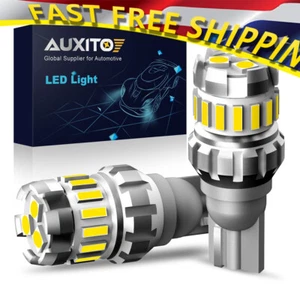AUXITO Super 6500K White LED Reverse Back Up Light Bulb 921 912 W16W 904 906 916 - Foto 1 di 10