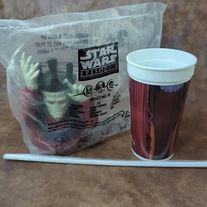 Nute Gunray Star Wars Episode 1 KFC Pizza Hut Taco Bell Cup Topper Straw 1999 - Picture 1 of 3