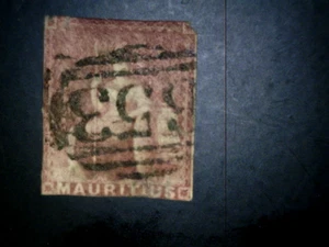 Mauritius Stamps Scott#11 Used Great Cancel BUY IT NOW $19.95 - Picture 1 of 2