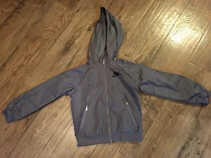 Boys size 4T (3-4 YRS.)Nike Hooded Windbreaker Jacket~Full Zip Up Zipper~Pockets - Picture 1 of 5