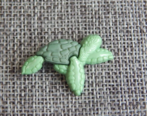 Antique Vtg Artid Button Goofy Turtle~Apx: 1-1/4"~#1410-E Cover