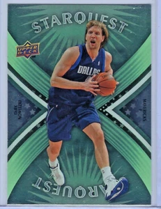 Tarjeta verde Starquest Dirk Nowitzki - 2008-09 Upper Deck primera edición # SQ-24 - Imagen 1 de 3