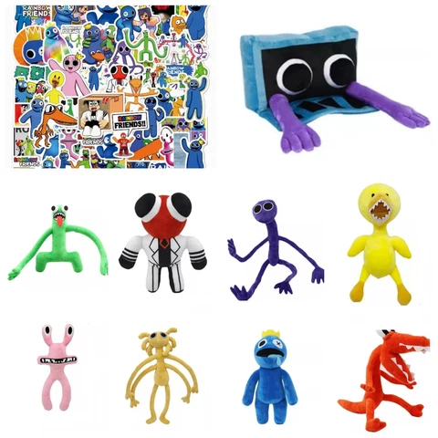 Monster Rainbow Friends Plush TOYS RAINBOW FRIENDS Christmas gift stickers Cover