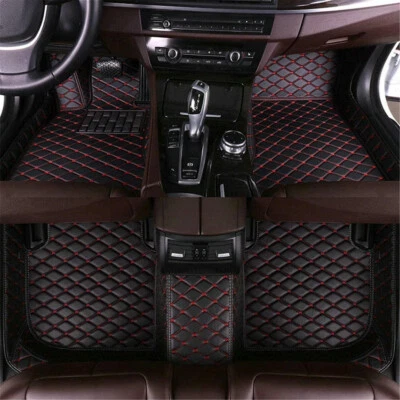 Fit Chevrolet Corvette 1997-2004 2Seat Car Floor Mats All Weather Custom Carpets Foto 1 de 4