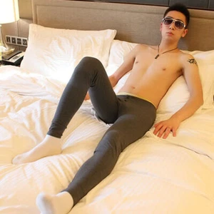 Herren Thermo lange Johns Hose Basisschicht enge Leggings warme Baumwollhose - Bild 1 von 17