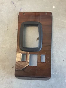 83-85 Mercedes W107 Zebrano Wood Center Console Panel 380SL - Bild 1 von 6