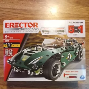 Erector By Meccano Roadster Level 2 Novice *STEAM Curriculum* W/Pull Back Motor - Picture 1 of 8