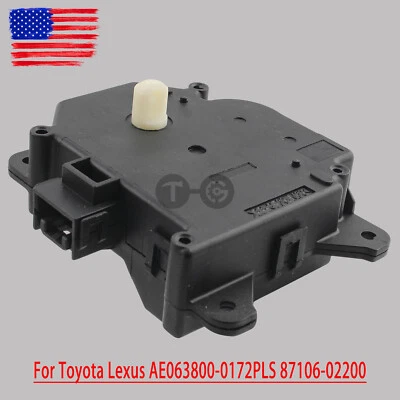 Actuador de puerta de mezcla de climatización para Toyota Prius V 113800-2800 2012-2017 Foto 1 de 4