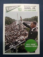 2012 Topps Heritage News Flashbacks #NF-MK Martin Luther King Jr.  Free Ship !!