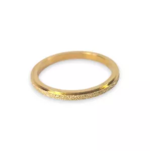 Gold Ring 585 Gelbgold 14Karat 1,3g Gr. 55 (17,5mm) PL - Bild 1 von 13