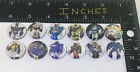g1 Deception Transformers Pinbacks 12-pinowy zestaw Megaton Shockwave One Inch Pins x