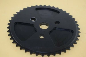 HARO EE. UU. Encadenante Rueda de cadena 44 dientes negro mitad escuela bmx 2001 Nuevo de lote antiguo - Imagen 1 de 12