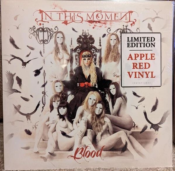 In This Moment - Blood - Limited Edition, Reissue [Apple Red] Vinyl 300 made OOP - Image 1 of 1