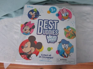 Disney, Best Buddies Micro Popz Collectors Display Album New Sealed - Picture 1 of 4