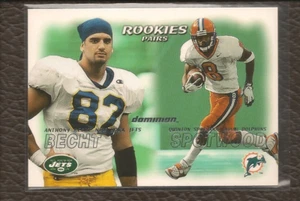 2000 Fleer Skybox Dominion Rookies Pairs #239 Anthony Becht / Quinton Spotwood - Picture 1 of 1