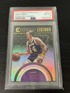 Panini Essentials Jerry West Essential Legends 2017-18 #EL-6 Lakers PSA 8 - Imagen 1 de 1