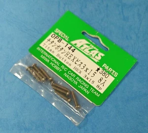 (Atlas OP8-144) Titanium Button Hex Screw / M3x15 / 8pcs - Picture 1 of 1