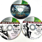 Batman: Arkham City + Arkham Asylum Game of the Year Editions DISC ONLY TESTED