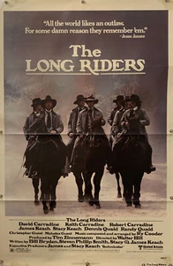 Póster original de una hoja de película de The Long Riders - 1980 - Imagen 1 de 9