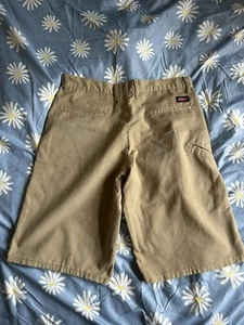 Dickies Herren Größe 32 Beige Chino Shorts Baumwolle Sommer Arbeitskleidung Stil W32 Unterteil - Bild 1 von 7