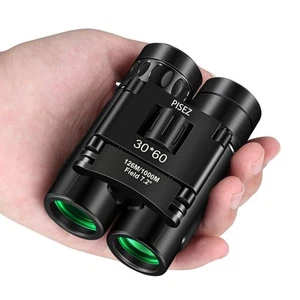 30X60 Kompakt Fernglas für Erwachsene und Kinder, Leicht Faltbar Easy Focus... - Bild 1 von 9