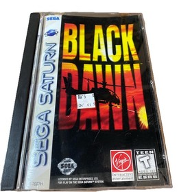Black Dawn Sega Saturn 1996 Complete in box CIB Shown Working Tested Reg Card