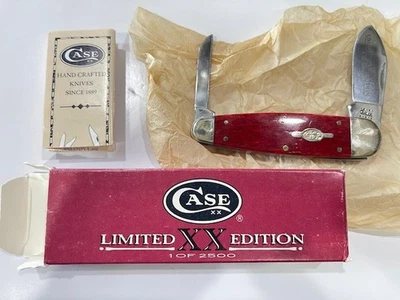783 ~ Vintage 2000 Case XX 6270L SSM O/Red / SM BN! New Old Stock - Image 1 of 4