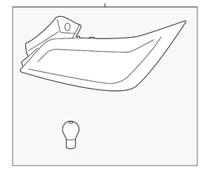 Genuine Hyundai Signal Lamp Assembly 92405-J9520 - Picture 1 of 2