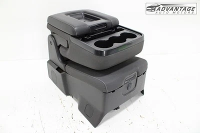 Chevy Silverado 2500 HD 2018-19 consola central delantera asiento reposabrazos plegable tela OEM Foto 1 de 4
