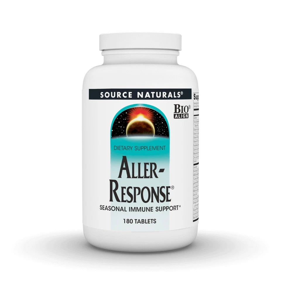 Tableta Source Naturals, Inc. Aller-Response Bio-Alineada 180 Foto 1 de 1
