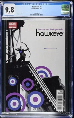 Hawkeye 1 Cgc 9.8 Marvel 10/12 - Image 1 of 2