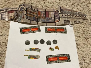 Vintage 1979 Kenner Star Wars Millennium Falcon Aufkleber Karton Rückseite Pannel - Bild 1 von 16